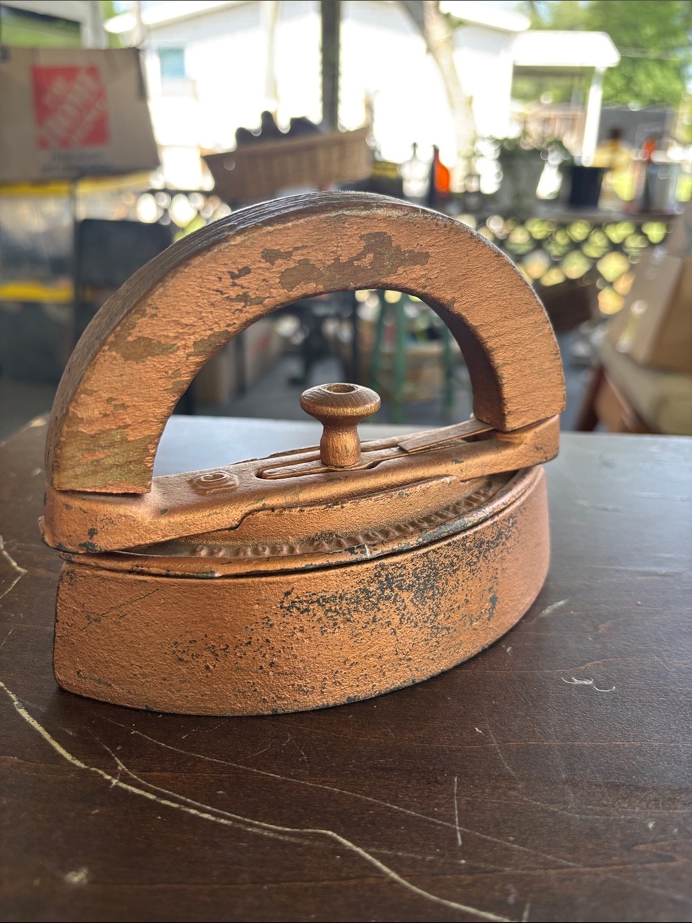 Colebrookdale Iron Co. Antique Sad Iron #1 with Detachable Handle

Vintage iron